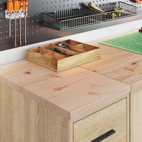 Garažni ormar za odlaganje 30x51x85 cm masivne borovine - sonoma hrast 30 x 51 x 85 cm 1 4 ladice 4 zásuvky Cijena