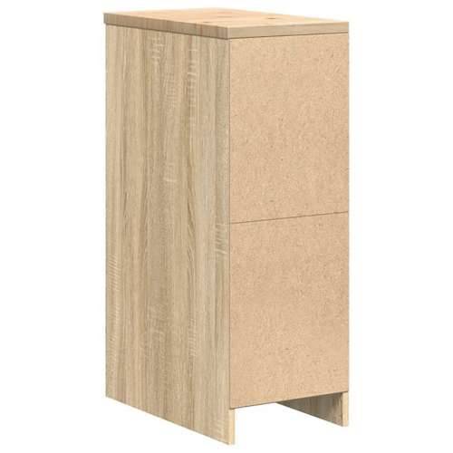 Garažni ormar za odlaganje 30x51x85 cm masivne borovine - sonoma hrast 30 x 51 x 85 cm 1 4 ladice 4 zásuvky Cijena