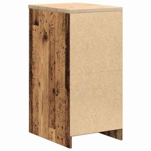 Garažni ormar za odlaganje 40x51x85 cm masivne borovine - Staro drvo 40 x 51 x 85 cm 1 4 ladice 4 zásuvky Cijena