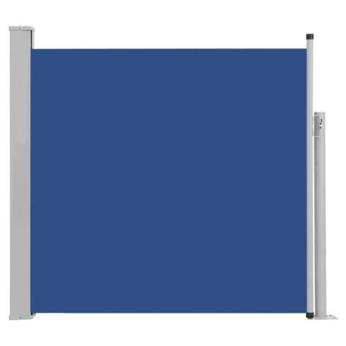 Uvlačiva bočna tenda za terasu 170 x 300 cm plava Cijena