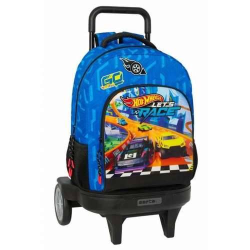 Školski Ruksak Hot Wheels Let’s race Plava Crna 33 x 45 x 22 cm Cijena