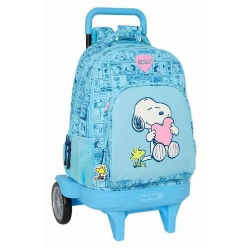 Školski Ruksak Snoopy Love Plava 33 x 45 x 22 cm Cijena