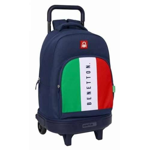 Školski Ruksak Benetton Flag Mornarsko plava 33 x 45 x 22 cm Cijena
