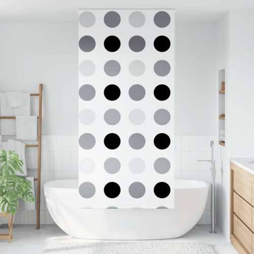 Rolo zavjesa za tuš 90x240 cm širina tkanine 86 cm - Krug 90 x 240 cm bez kazete Cijena