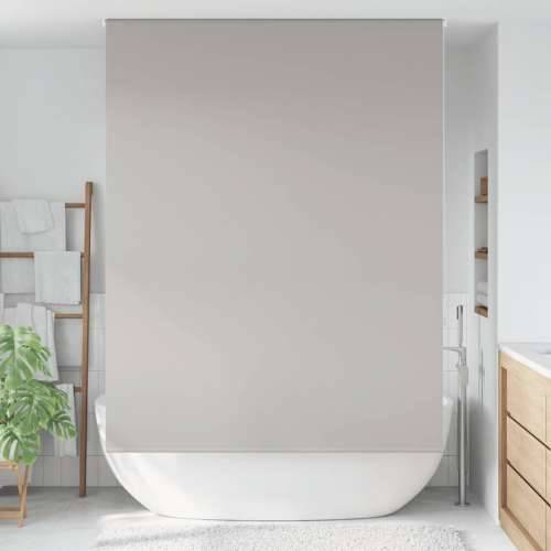Rolo zavjesa za tuš 160x240 cm širina tkanine 156 cm - Svjetlosiva 160 x 240 cm bez kazete Cijena