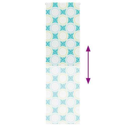 Rolo zavjesa za tuš 70x240 cm širina tkanine 66 cm - Ornament 70 x 240 cm bez kazete Cijena