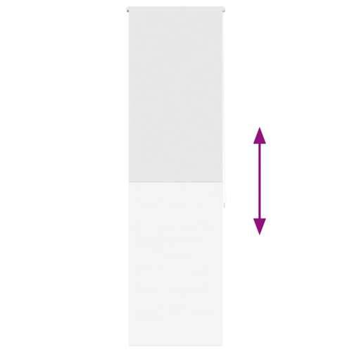 Rolo zavjesa za tuš 70x240 cm širina tkanine 66 cm - Bijela 70 x 240 cm bez kazete Cijena