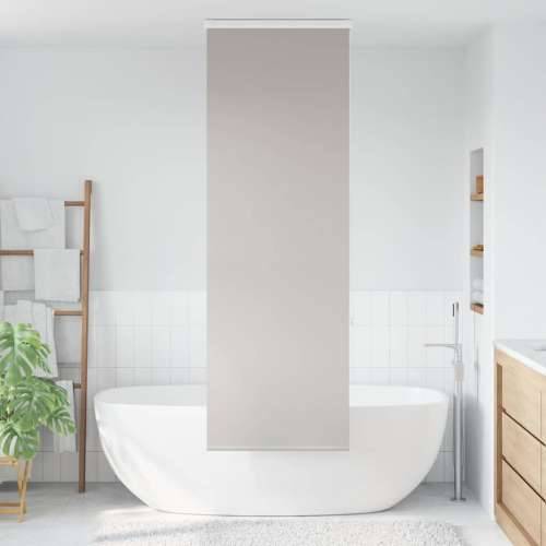 Rolo zavjesa za tuš s kazetom 70x240 cm širina tkanine 66 cm - Svjetlosiva 70 x 240 cm s kazetom Cijena