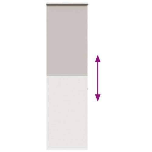 Rolo zavjesa za tuš s kazetom 70x240 cm širina tkanine 66 cm - Svjetlosiva 70 x 240 cm s kazetom Cijena