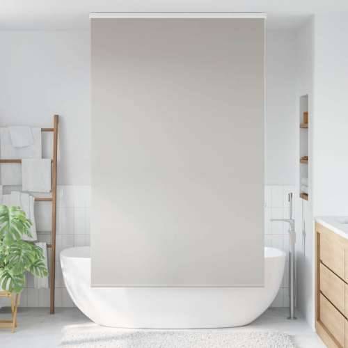 Rolo zavjesa za tuš s kazetom 130x240 cm širina tkanine 126 cm - Svjetlosiva 130 x 240 cm s kazetom Cijena