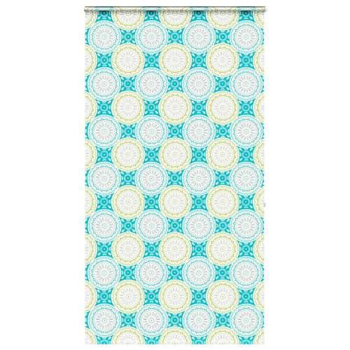 Rolo zavjesa za tuš s kazetom 130x240 cm širina tkanine 126 cm - Ornament 130 x 240 cm s kazetom Cijena