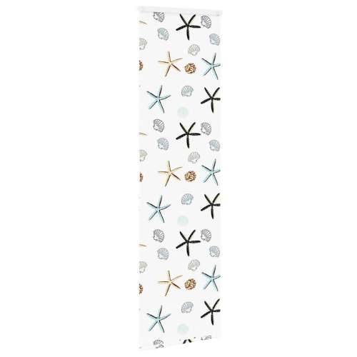 Rolo zavjesa za tuš s kazetom 60x240 cm širina tkanine 56 cm - Školjke 60 x 240 cm s kazetom Cijena
