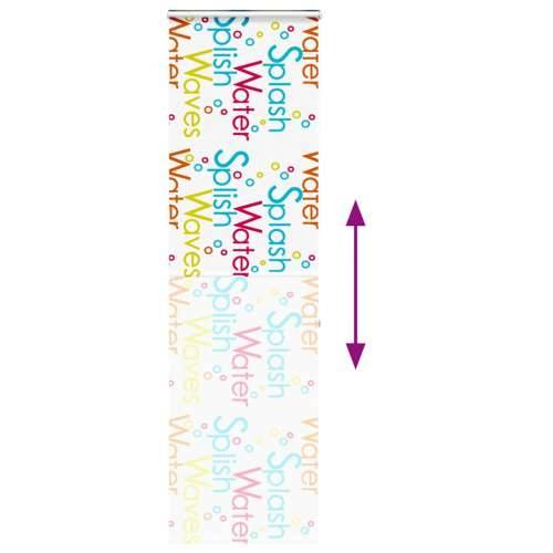 Rolo zavjesa za tuš s kazetom 70x240 cm širina tkanine 66 cm - Prskano 70 x 240 cm s kazetom Cijena