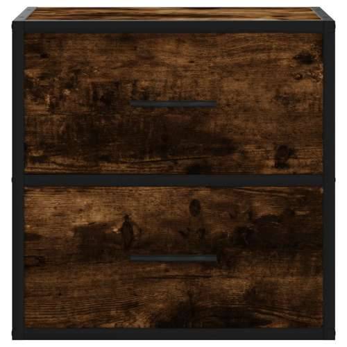 Zidni noćni ormarić dimljeni hrast 40x31x39,5 cm - Dimljeni hrast 1 Cijena