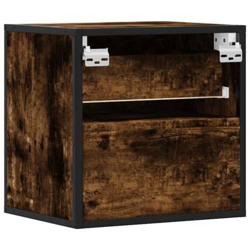 Zidni noćni ormarić dimljeni hrast 40x31x39,5 cm - Dimljeni hrast 1 Cijena