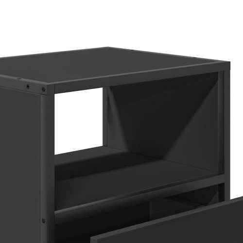 Zidni noćni ormarići 2 kom crni 40x31x39,5 cm - Crna 2 Cijena