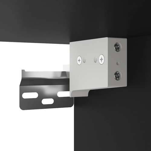 Zidni noćni ormarići 2 kom crni 40x31x39,5 cm - Crna 2 Cijena