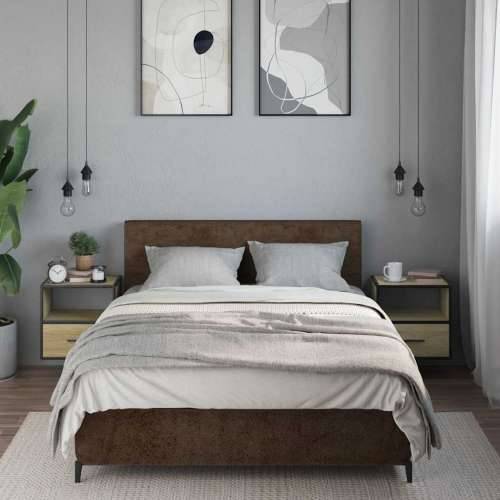 Zidni noćni ormarići 2 kom sonoma hrast 40x31x39,5 cm - sonoma hrast 2 Cijena