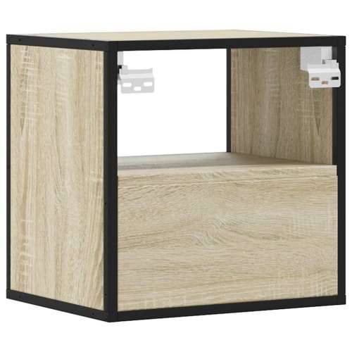 Zidni noćni ormarići 2 kom sonoma hrast 40x31x39,5 cm - sonoma hrast 2 Cijena