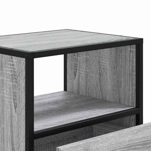 Zidni noćni ormarić Sivi Sonoma 40x31x39,5 cm - Sivi hrast sonoma 1 Cijena