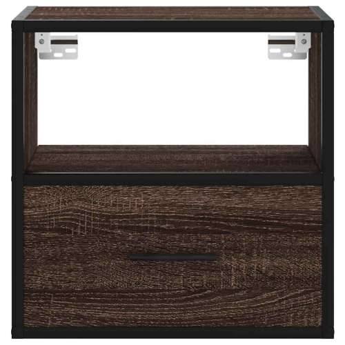 Zidni noćni ormarić smeđi hrast 40x31x39,5 cm - Smeđi hrast 1 Cijena