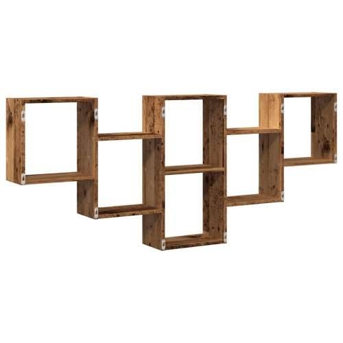 Zidna polica Staro drvo 159x18x66 cm Konstruirano drvo - Staro drvo 1 Cijena