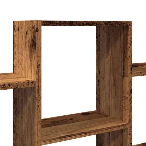 Zidna polica Staro drvo 159x18x66 cm Konstruirano drvo - Staro drvo 1 Cijena