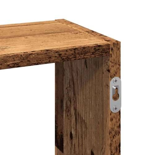 Zidna polica Staro drvo 159x18x66 cm Konstruirano drvo - Staro drvo 1 Cijena
