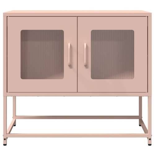 TV ormarić ružičasti 68x39x60,5 cm hladno valjani čelik - Ružičasta 1 68 cm Cijena