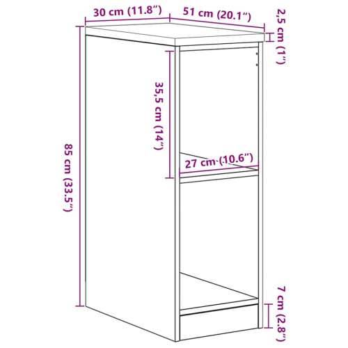Garažni ormar za odlaganje crni 30x51x85 cm masivne borovine - Crna 30 x 51 x 85 cm 1 2 police Cijena