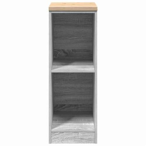 Garažni ormar za odlaganje 30x51x85 cm masivne borovine - Sivi hrast sonoma 30 x 51 x 85 cm 1 2 police Cijena