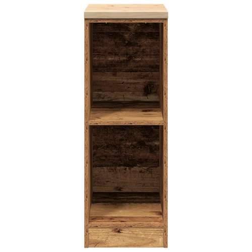 Garažni ormar za odlaganje 30x51x85 cm masivne borovine - Staro drvo 30 x 51 x 85 cm 1 2 police Cijena