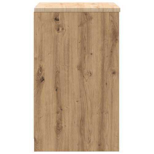 Garažni ormar za odlaganje 60x51x85 cm masivne borovine - artisian oak 60 x 51 x 85 cm 1 2 police Cijena