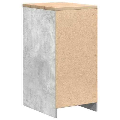Garažni ormar za odlaganje 40x51x85 cm masivne borovine - Beton siva 40 x 51 x 85 cm 1 4 ladice 4 zásuvky Cijena