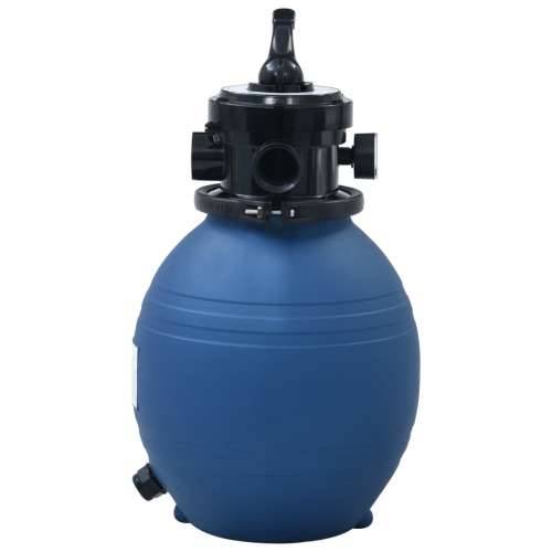 Pješčani filtar za bazen s ventilom s 4 položaja plavi 300 mm Cijena