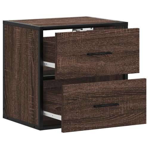 Zidni noćni ormarić smeđi hrast 40x31x39,5 cm - Smeđi hrast 1 Cijena
