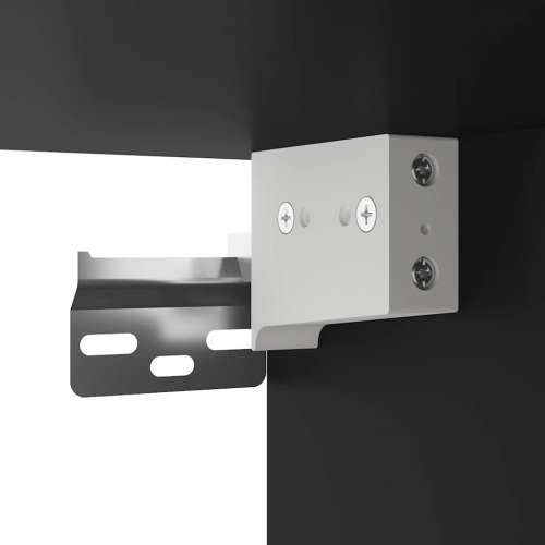 Zidni noćni ormarići 2 kom crni 40x31x39,5 cm - Crna 2 Cijena