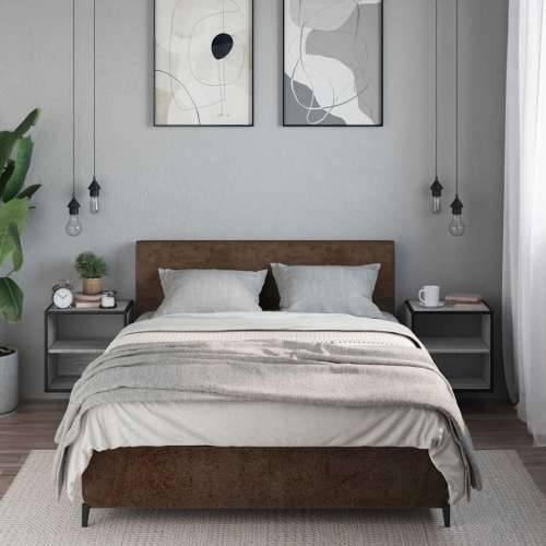 Zidni noćni ormarići 2 kom Sivi Sonoma 40x31x39,5 cm - Sivi hrast sonoma 2 Cijena