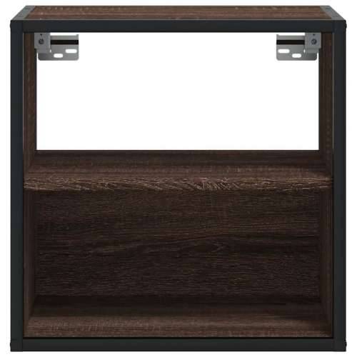 Zidni noćni ormarići 2 kom smeđi hrast 40x31x39,5 cm - Smeđi hrast 2 Cijena