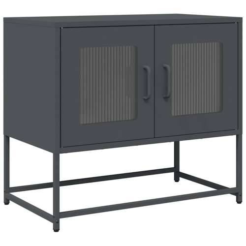 TV ormarić antracit 68x39x60,5 cm hladno valjani čelik - Antracit 1 68 cm Cijena