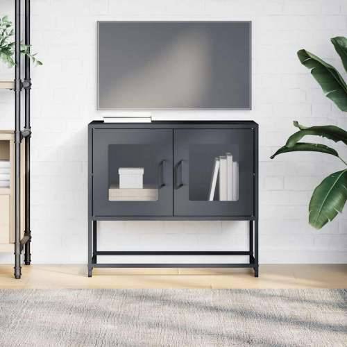 TV ormarić antracit 68x39x60,5 cm hladno valjani čelik - Antracit 1 68 cm Cijena