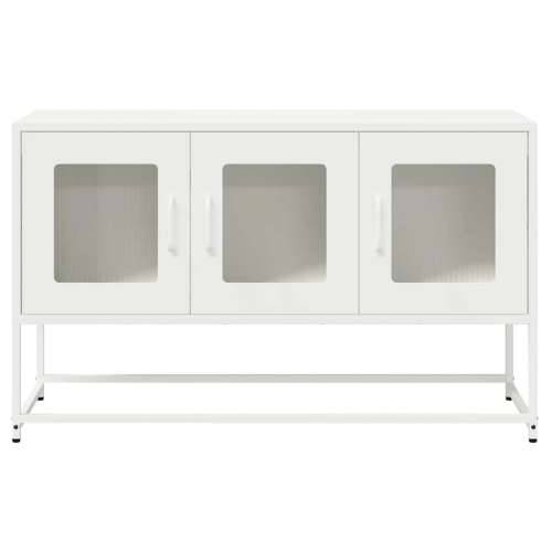 TV ormarić bijeli 100,5x39x60,5 cm hladno valjani čelik - Bijela 1 100.5 cm Cijena