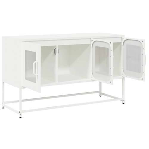 TV ormarić bijeli 100,5x39x60,5 cm hladno valjani čelik - Bijela 1 100.5 cm Cijena