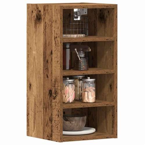 Viseći ormarić “Riga” staro drvo 30x29,5x60 cm - Staro drvo 30 x 29.5 x 60 cm 1 1x hanging cabinet (4 shelves) Cijena