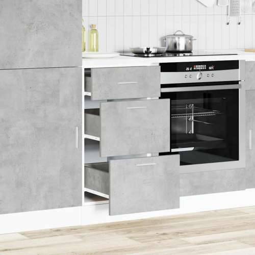 Donji dio ormarić “Lyon”a Beton sivi 40x46x81,5 cm - Beton siva 40 x 46 x 81.5 cm 1 1x bottom cabinet (3 drawers) Cijena