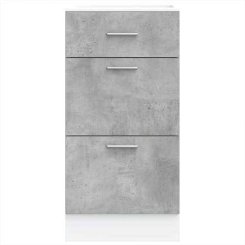 Donji dio ormarić “Lyon”a Beton sivi 40x46x81,5 cm - Beton siva 40 x 46 x 81.5 cm 1 1x bottom cabinet (3 drawers) Cijena