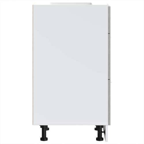 Donji dio ormarić “Lyon”a Beton sivi 40x46x81,5 cm - Beton siva 40 x 46 x 81.5 cm 1 1x bottom cabinet (3 drawers) Cijena