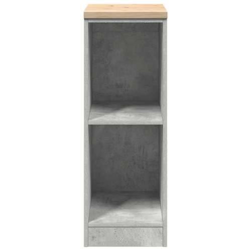 Garažni ormar za odlaganje 30x51x85 cm masivne borovine - Beton siva 30 x 51 x 85 cm 1 2 police Cijena
