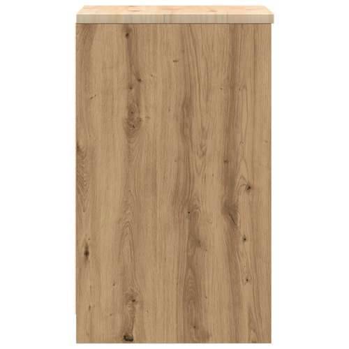 Garažni ormar za odlaganje 40x51x85 cm masivne borovine - artisian oak 40 x 51 x 85 cm 1 2 police Cijena
