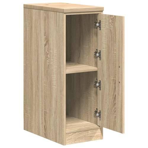Garažni ormar za odlaganje 30x51x85 cm masivne borovine - sonoma hrast 30 x 51 x 85 cm 1 1 drvena vrata Cijena